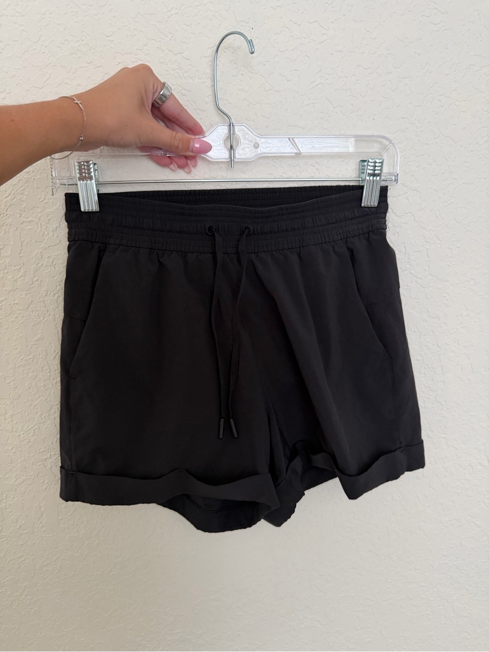lululemon athletica Black Drawstring Everyday Shorts